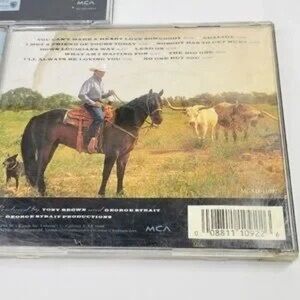 Country Music CD with Cowboy Artwork